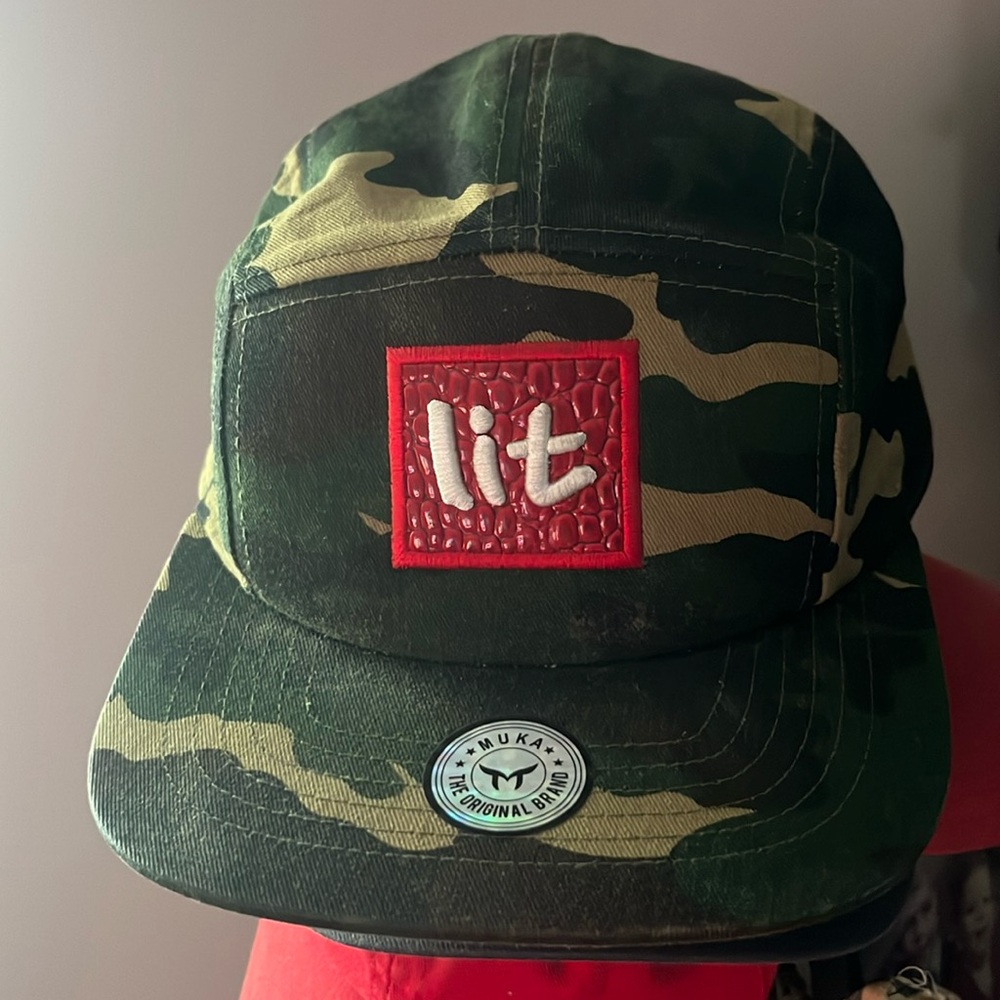 5 panel Muka hat camouflage brand new